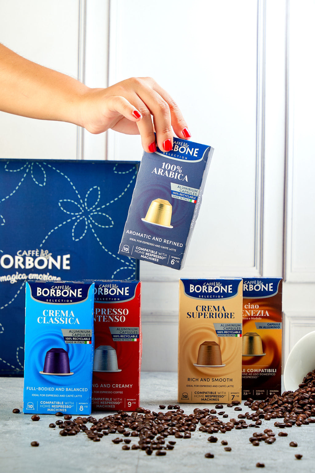 CAFFÈ BORBONE CÁPSULAS RESPRESSO NAPOLI